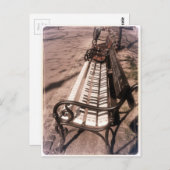 Pianobank Briefkaart (Voorkant / Achterkant)