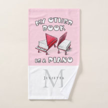 🎶 Pianoboeken op wielen Monogram Artistieke muzie