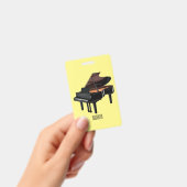 Pianocartoonillustratie Badge (Handheld)
