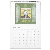 Pianocomponistenkalender Kalender (Jan 2027)