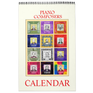 Pianocomponistenkalender Kalender