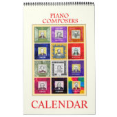 Pianocomponistenkalender Kalender (Hoes)