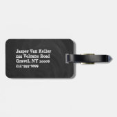 Pianoconcert Bagagelabel (Achterkant horizontaal)