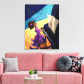 Pianoconcert Canvas Afdruk (Insitu (Woonkamer))
