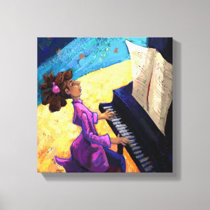 Pianoconcert Canvas Afdruk