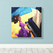 Pianoconcert Canvas Afdruk (Insitu (Houten vloer))