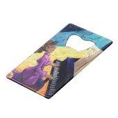 Pianoconcert Creditkaart Flessenopener (Achterkant Gekanteld)