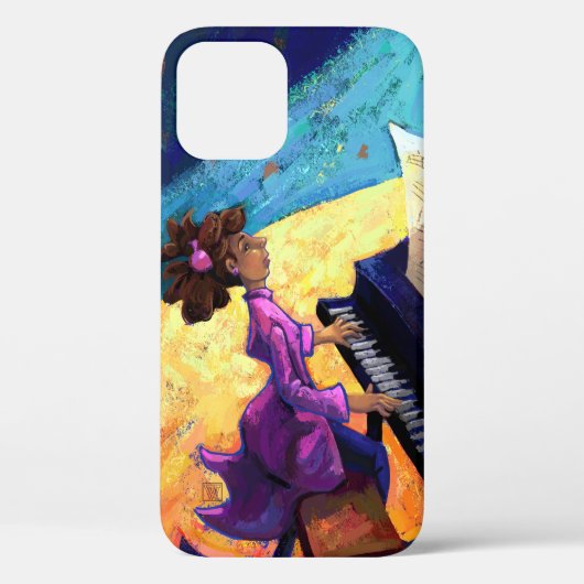Pianoconcert Hoesje-Mate iPhone Case (Achterkant)