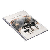 Pianoconcert in het park notitieboek (Rechterzijde)
