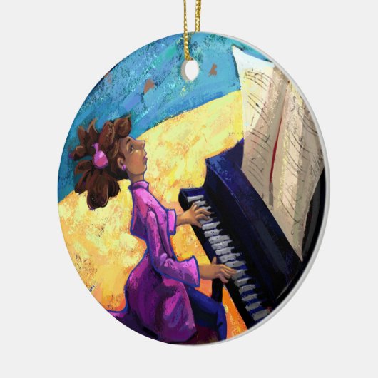 Pianoconcert Keramisch Ornament (Links)