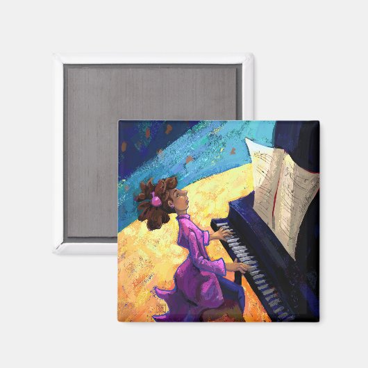 Pianoconcert Magneet (Voorkant / Achterkant)