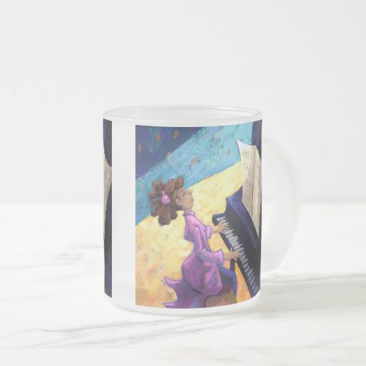 Pianoconcert Matglas Koffiemok (Voorkant rechts)