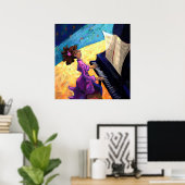 Pianoconcert Poster (Thuiskantoor)