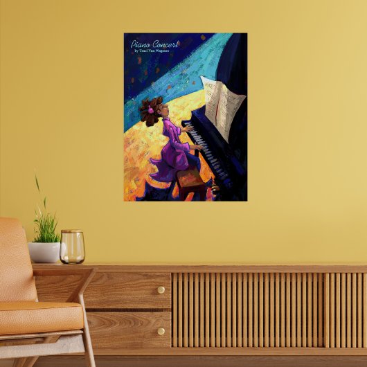 Pianoconcert Poster (Woonkamer 2)