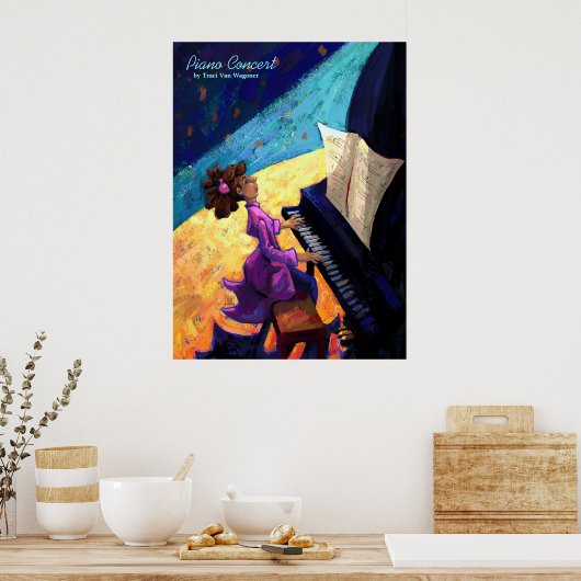 Pianoconcert Poster (Keuken)