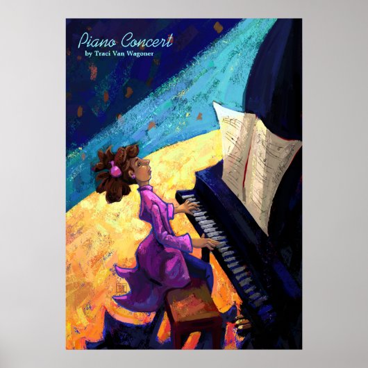 Pianoconcert Poster (Voorkant)