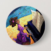 Pianoconcert Ronde Button 7,6 Cm (Voorkant)