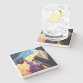 Pianoconcert Stenen Onderzetter (Zijkant)