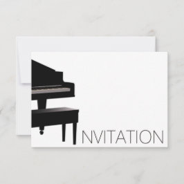 Pianoconcertfestival Minimalims Vip Black White Kaart
