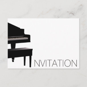 Pianoconcertfestival Minimalims Vip Black White Kaart