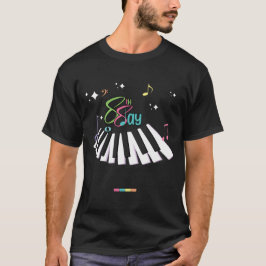 Pianodag 28 maart 2024 88keys 88days t-shirt