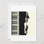 Pianodanser Kaart (Voorkant)