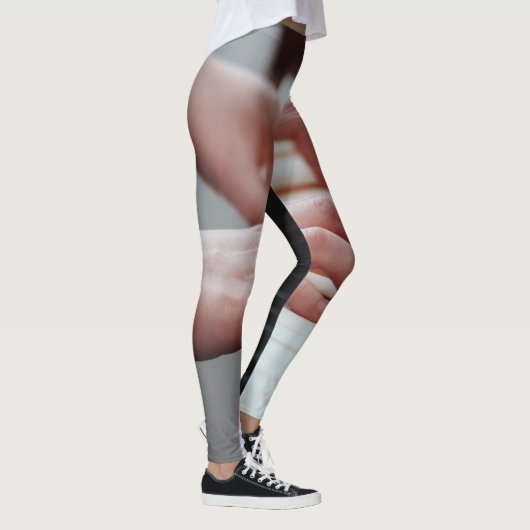 Pianodesign Leggings (Rechts)
