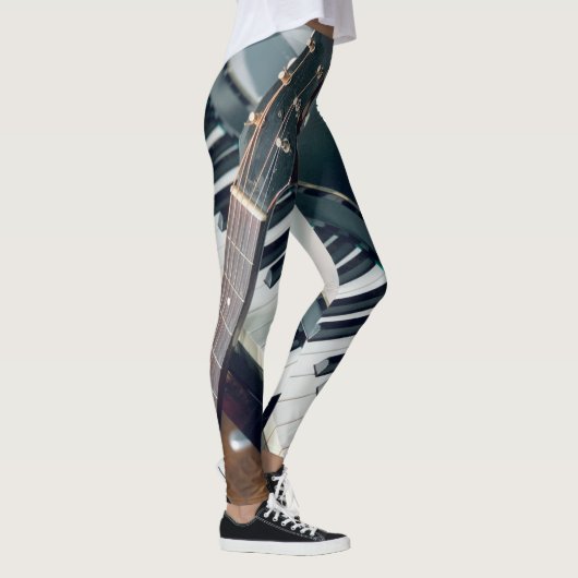 Pianodesign Leggings (Rechts)