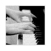  Pianodesign Rubberstempel (Afrduk)