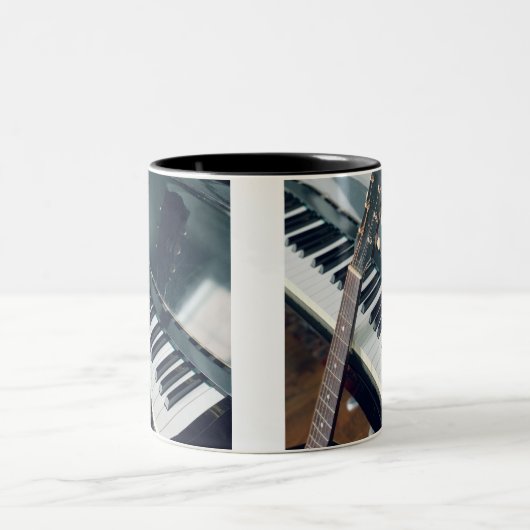  Pianodesign Tweekleurige Koffiemok (Center)