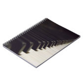 Pianoforte-laptop Notitieboek (Linkerzijde)