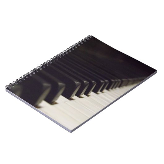 Pianoforte-laptop Notitieboek (Linkerzijde)