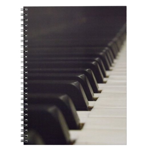 Pianoforte-laptop Notitieboek (Voorkant)