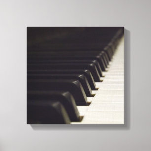 Pianoforte Wrapped Canvas Afdruk