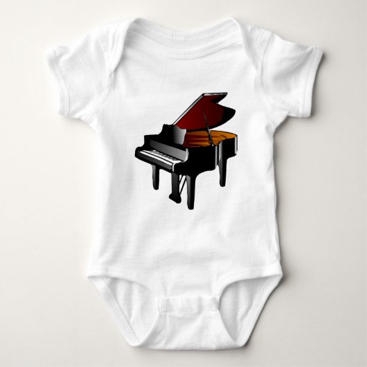 pianoglanzwart romper (Voorkant)