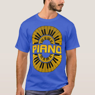 Pianogoudkleur  t-shirt