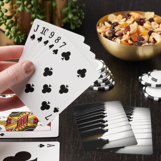 pianokaarten pokerkaarten (Insitu)