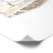 Pianokat Poster (Hoek)