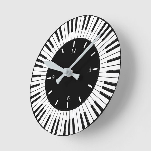Pianoketoetsen Design  Ronde Klok (Hoek)