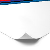 Pianokleurig toetsenbord poster (Hoek)