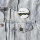 Pianokleurig toetsenbord ronde button 5,7 cm (In situ)