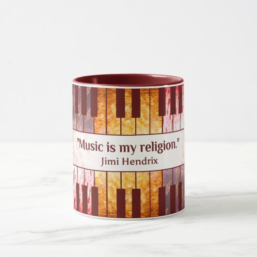 pianokoffie 2 mok (Midden)