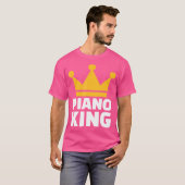 Pianokoning T-shirt (Voorkant volledig)