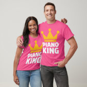 Pianokoning T-shirt (Unisex)
