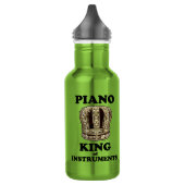 Pianokoning van instrumenten waterfles (Links)