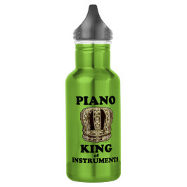 Pianokoning van instrumenten waterfles 