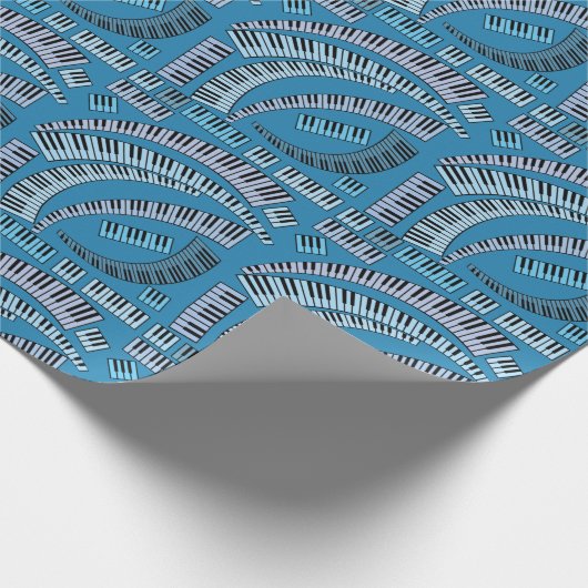 Pianokuskrulpapier Cadeaupapier (Hoek)