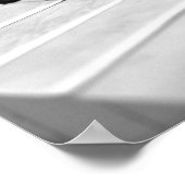  pianokussen, zwart en wit poster (Hoek)