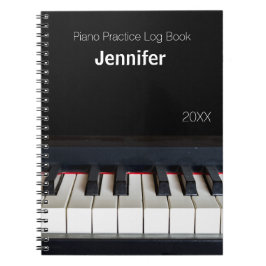 Pianoleer, Pianologboek voor praktijkvoorbeelden Notitieboek