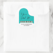 Pianoleraar Lof, je hebt het gedaan Ronde Sticker (Tas)